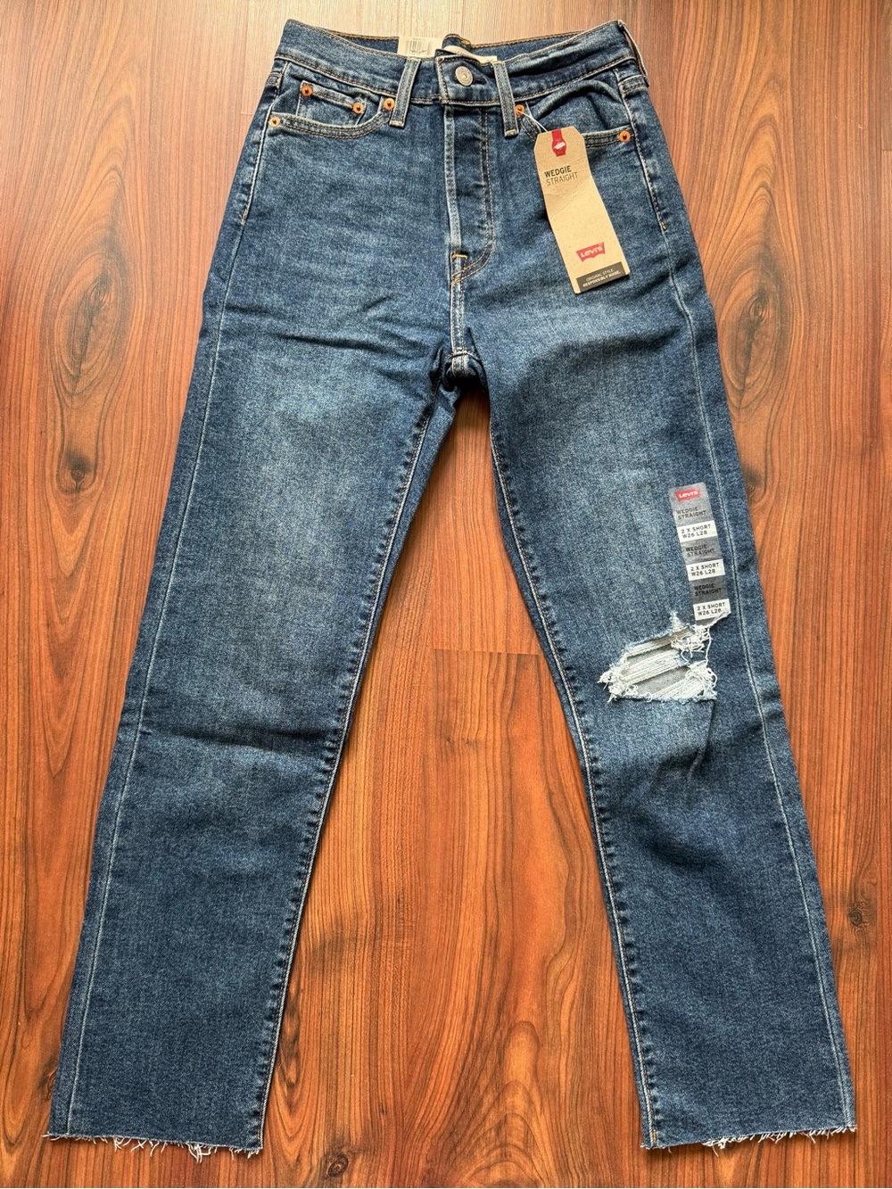Women’s Levi's Wedgie Straight Jeans | 2 X Short W26L28